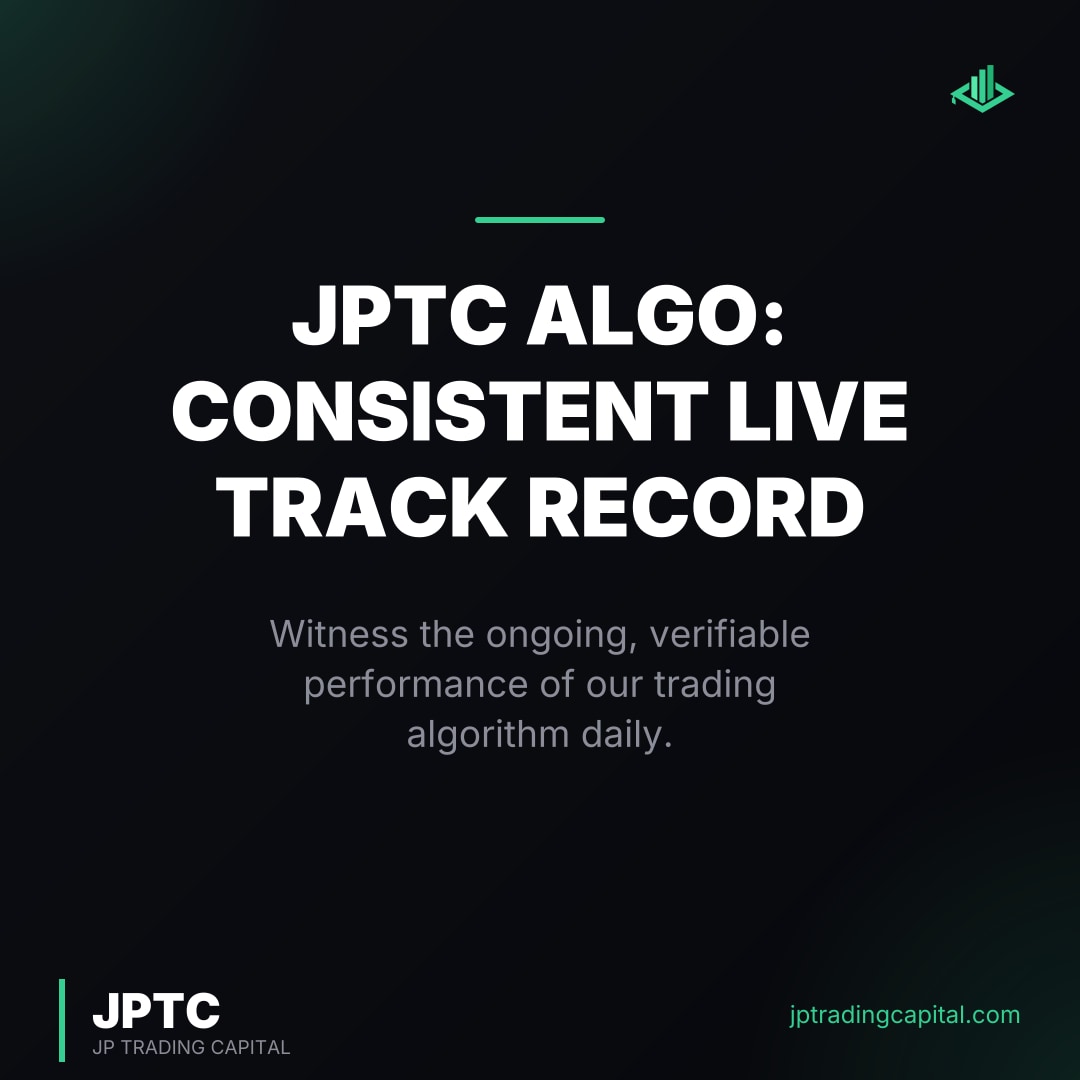 JPTC Algo live trade screenshot