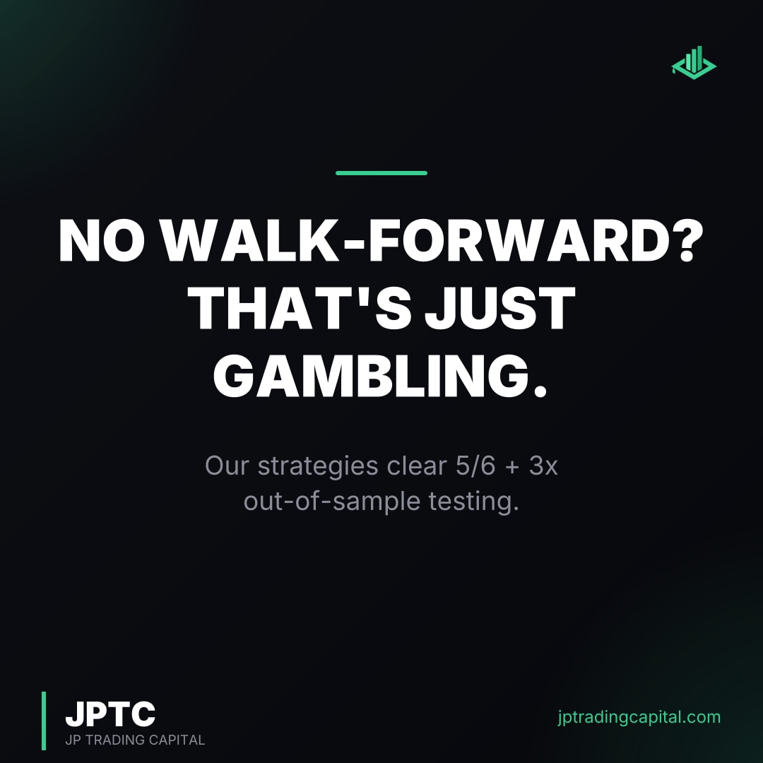 JPTC Algo live trade screenshot